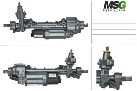 Рульова рейка з ЕУР відновлена Mercedes-Benz E-Class W212 09-16 Rebuilding ME407.NLR0.R MSG ME407NLR0R