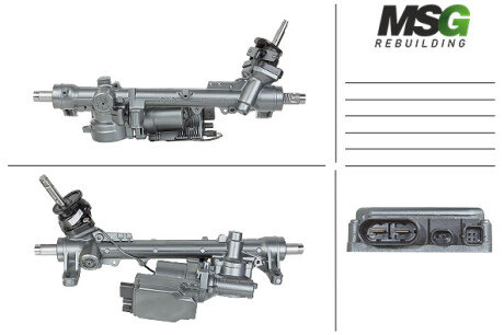 Рульова рейка з ЕПК Mercedes-Benz B-Class W242-246 11-18, Mercedes-Benz A-Class W176 12-18, Mercedes-Benz CLA 13-19 Rebuilding ME404.NL00.R MSG ME404NL00R