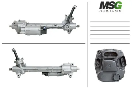 Рульова рейка з ЕПК Mercedes-Benz GLE W166 15-18, Mercedes-Benz GLS X166 16-19, Mercedes-Benz ML W166 11-15 Rebuilding ME402.NL00.R MSG ME402NL00R