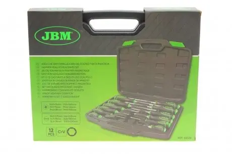 Набор отверток ударных (12 шт.)) JBM 54126