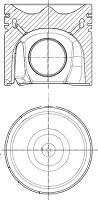 Поршень NURAL 8742090050