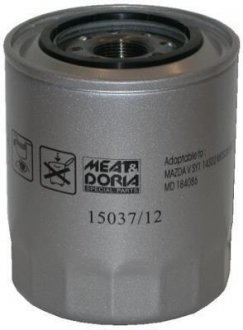 MEATDORIA MITSUBISHI Фильтр масла Lancer 1.8D,TD 87-, 2.0D,TD SHOGUN 2.5TD/L2000D/2 MEAT & DORIA MEAT&DORIA 15037/12