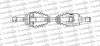 LAND ROVER Полуось прав. L=590mm 28/25 зуб FREELANDER I (L314) 2.0 Td4 4x4 01-06 TRAKMOTIVE 30-1115 (фото 1)