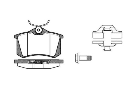 Drive+ - Гальмівні колодки до дисків Drive+ DRIVE+ DP1010.10.0002