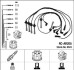 Комплект кабелей зажигания NGK RC-AR205 (фото 1)