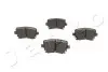 Колодки тормозные зад. Audi A6, Q3/ Seat Alhambra/Passat, CC, Sharan, Tiguan 1.4 JAPKO 510007 (фото 2)