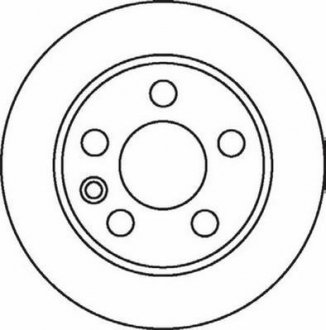 Гальмівний диск JURID 562057JC (фото 1)