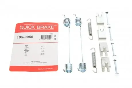 Монтажний комплект колодки QB105-0056 QUICK BRAKE 105-0056