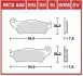 Тормозная колодка (диск) TRW TRW MCB648SRM (фото 1)