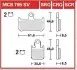 Гальмівна колодка (диск) TRW TRW MCB795CRQ (фото 1)