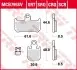 Гальмівна колодка (диск) TRW TRW MCB795CRQ (фото 2)