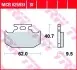 Тормозная колодка (диск) TRW TRW MCB625RSI (фото 2)
