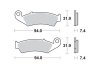 Гальмівна колодка (диск) TRW TRW MCB574RSI (фото 1)