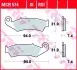 Тормозная колодка (диск) TRW TRW MCB574RSI (фото 2)