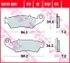 Тормозная колодка (диск) TRW TRW MCB669RSI (фото 2)