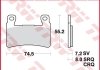 Тормозная колодка (диск) TRW TRW MCB703CRQ (фото 2)