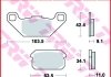 Гальмівна колодка (диск) TRW TRW MCB805SI (фото 2)