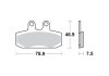 Тормозная колодка (диск) TRW TRW MCB673 (фото 1)