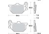 Гальмівна колодка (диск) TRW TRW MCB503 (фото 1)