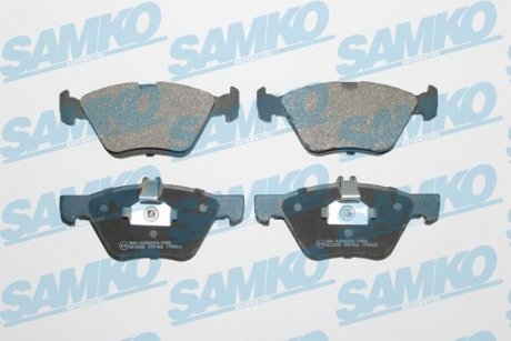 Гальмівні колодки, дискове гальмо (набір) SAMKO 5SP406
