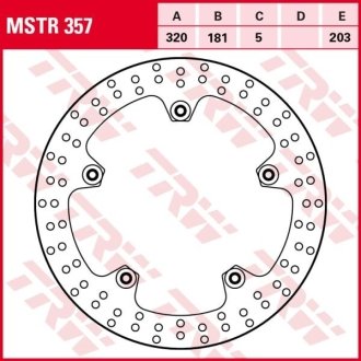 Гальмівний диск TRW TRW MSTR357