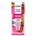 Освіжувач повітря з подвійною капсулою Twin Turbo - Bubble Gum & Cherry,(30шт./уп) WINSO 538360
