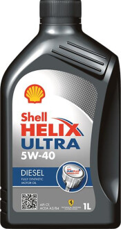 Олива моторна Helix Diesel Ultra SAE 5W-40 (Каністра 1л) SHELL 550046644