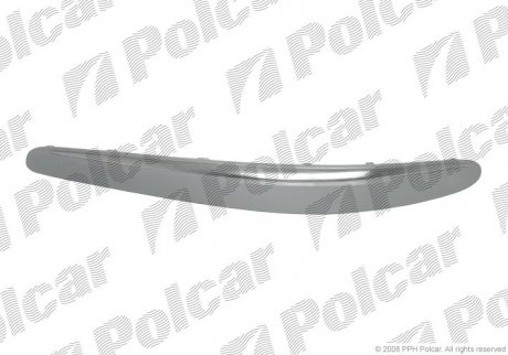 Накладка бампера переднього права POLCAR 501607-8 (фото 1)