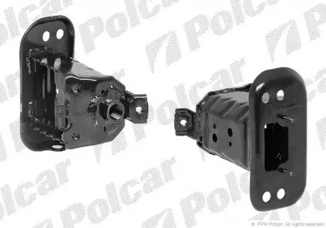 Кронштейн підсилювача переднього бампера правий POLCAR 810507-8
