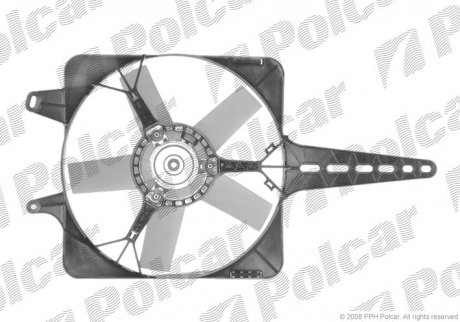Вентилятор з корпусом / кронштейном POLCAR 301623W2 (фото 1)