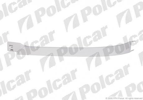 Накладка під фару (вія) лівий POLCAR 504406-1 (фото 1)