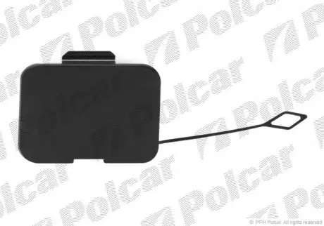 Заглушка гака буксирування BMW3 E46,COU/CAB,99- POLCAR 200807-9