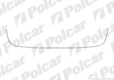 Накладка бампера переднього POLCAR 951827-6 (фото 1)