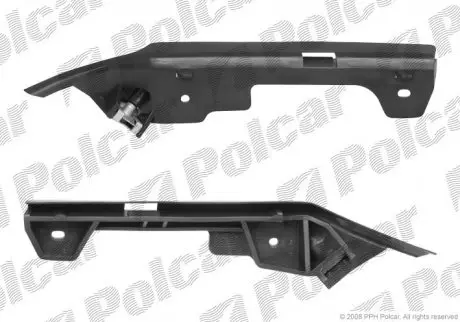 Кронштейн бампера правий POLCAR 550807-8