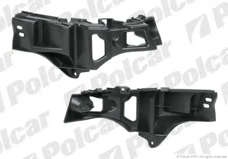 Кронштейн бампера лівий POLCAR 603596-7