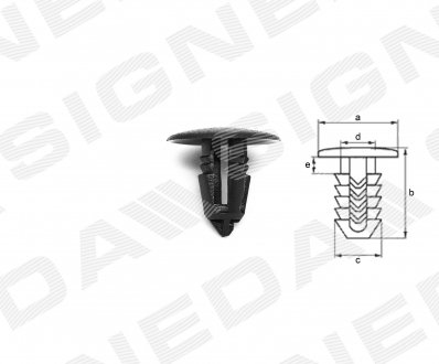 ПЛАСТМАССОВЫЕ ДЕРЖАТЕЛИ SIGNEDA TA6-110