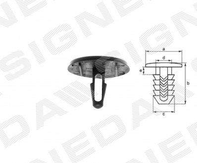 ПЛАСТМАССОВЫЕ ДЕРЖАТЕЛИ SIGNEDA T130210