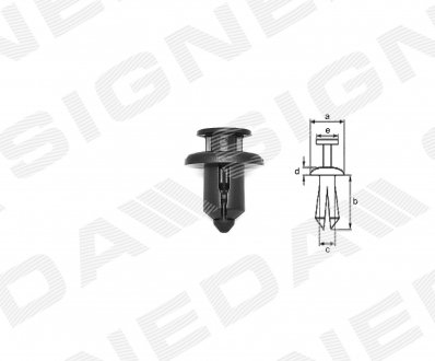 ПЛАСТМАССОВЫЕ ДЕРЖАТЕЛИ SIGNEDA T115110