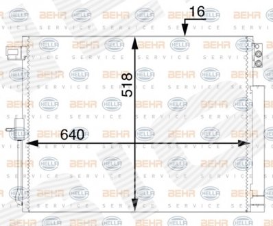 РАДИАТОР КОНДИЦИОНЕРА SIGNEDA RC39015Q