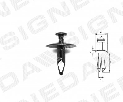 Пластмасові утримувачі SIGNEDA T97310