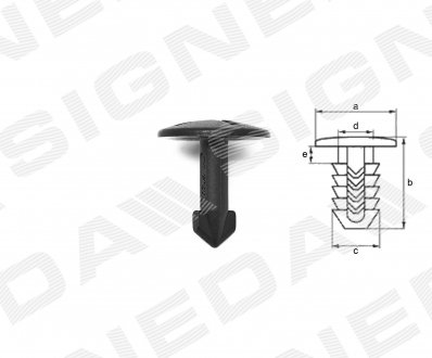 ПЛАСТМАССОВЫЕ ДЕРЖАТЕЛИ SIGNEDA T78010