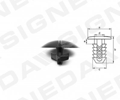 Пластмасові утримувачі SIGNEDA T67710