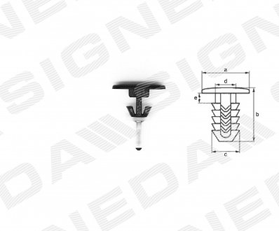 ПЛАСТМАССОВЫЕ ДЕРЖАТЕЛИ SIGNEDA T59010