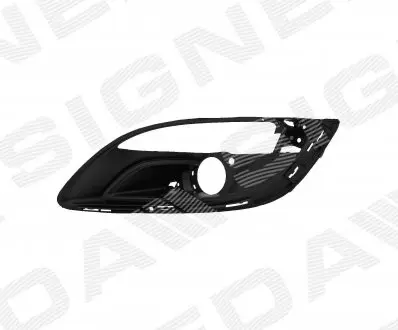 Решітка в бампер SIGNEDA POP99039GAL