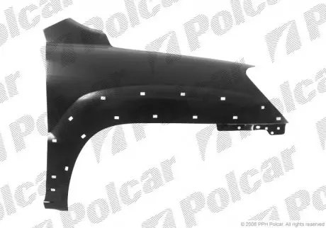 Крило переднє праве POLCAR 410302-1