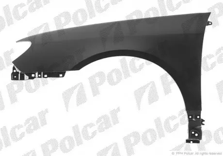 Крило переднє ліве POLCAR 721401-2