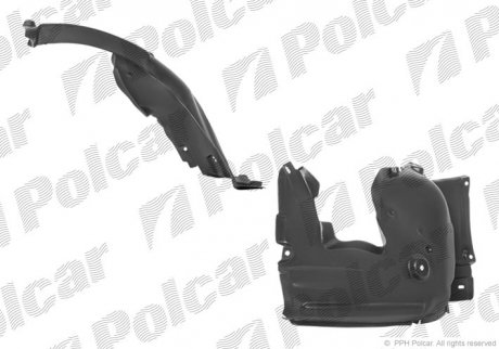 Підкрилок правий POLCAR 2040FP-2 (фото 1)