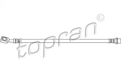 Тормозной шланг TOPRAN 207 223