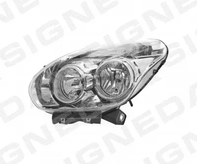 ПЕРЕДНЯЯ ФАРА SIGNEDA ZFT1163L
