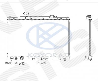 РАДИАТОР SIGNEDA RA606444Q (фото 1)